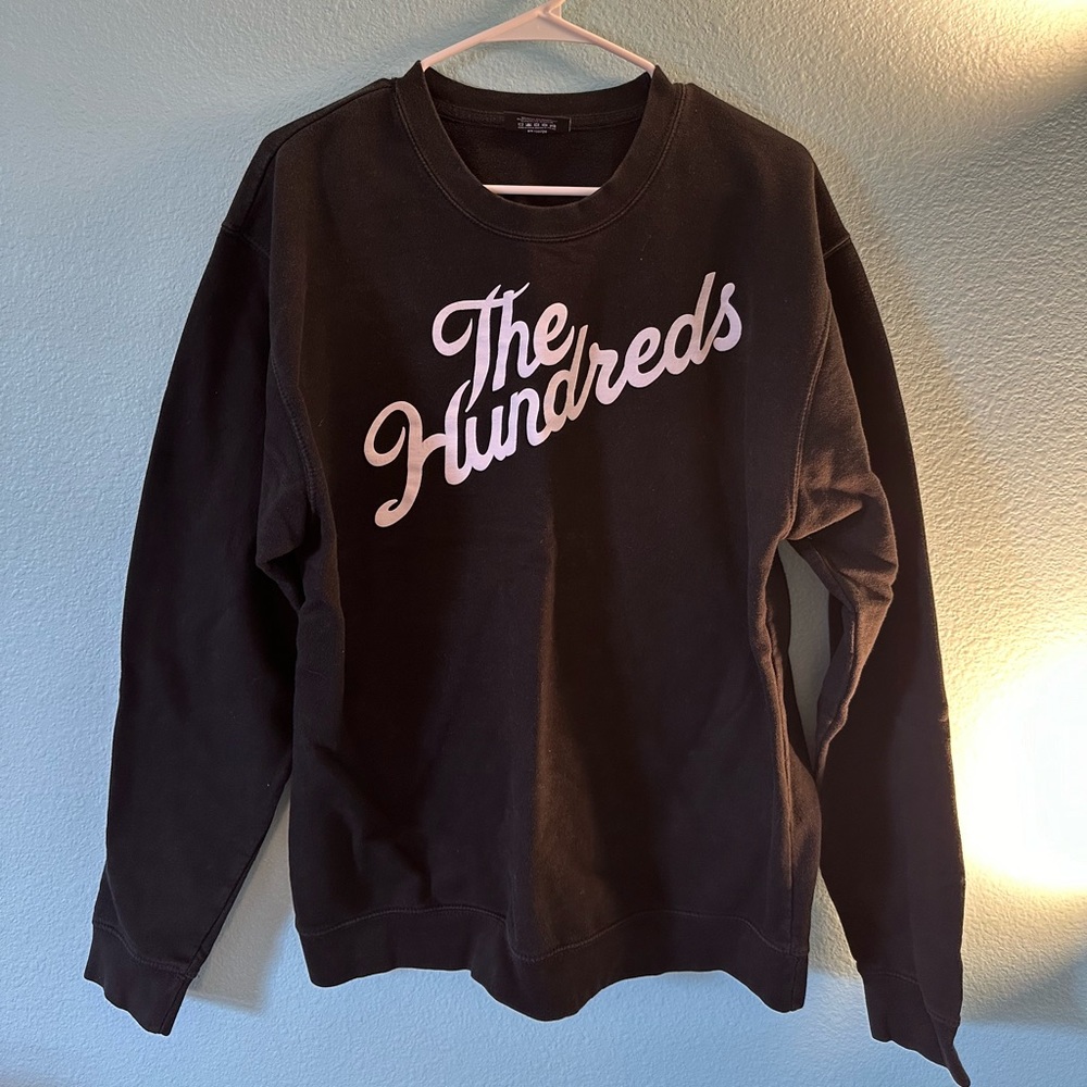 The Hundreds Large Black Crewneck